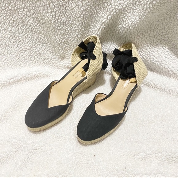 Antonio Melani Morgance black espadrille wedges size 9 NWOB - Picture 11 of 12